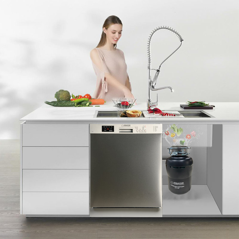 Lave-vaisselle 24 po Equator, Acier Inoxydable