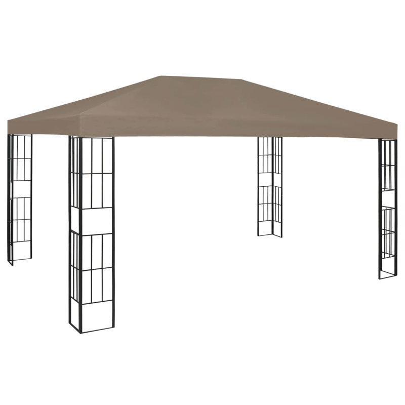 Odenville 3m x 4m Steel Pop Up Gazebo, Taupe