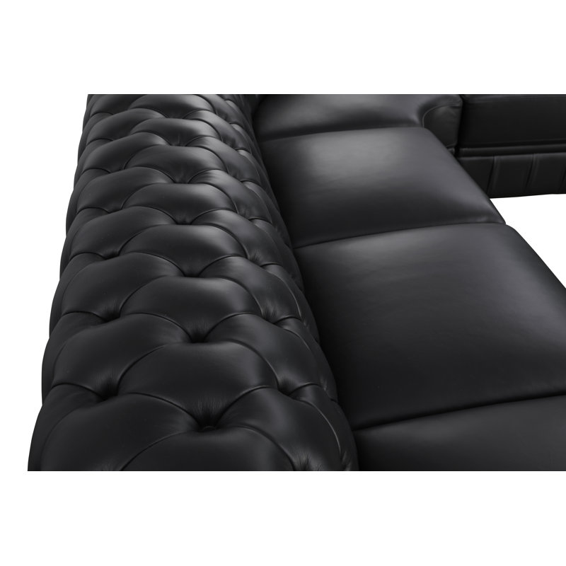 Areez Upholstered L-Shaped Sectional, Right Hand Facing