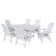 Aleera 6 - Person Patio Dining Set with Rectangular Table