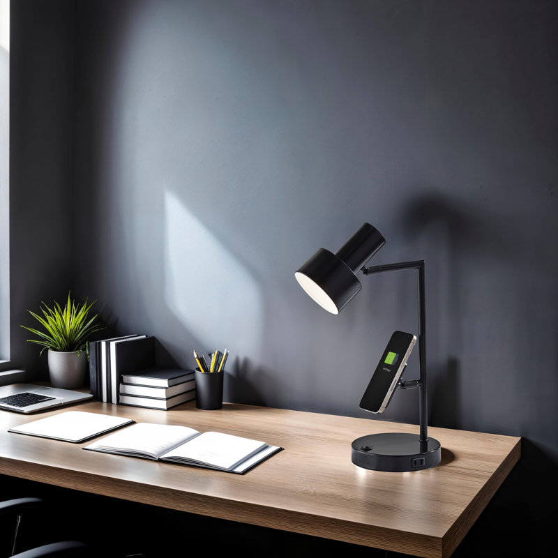 Lampe de bureau Rowe Supercharger - noire, Noir