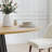 60" Two-tone Round Oak Dining Table with Solid Wood Pedestal Modern Kitchen Table for Living Room Dining Room Seats 8-652164111-652164107