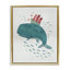 «Whale & Sailboat Diving», art mural encadré flottant par Irene Chan-616537371-612010959