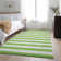 Premium Machine Washable Cerrito AMF528 Lime Rug