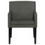 Chaise de salle à manger rembourrée Yorkshire Grey (ensemble de 2)