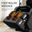 Laneyah Zero Gravity Massage Chair with Air Pressure, Heat & Foot Rollers