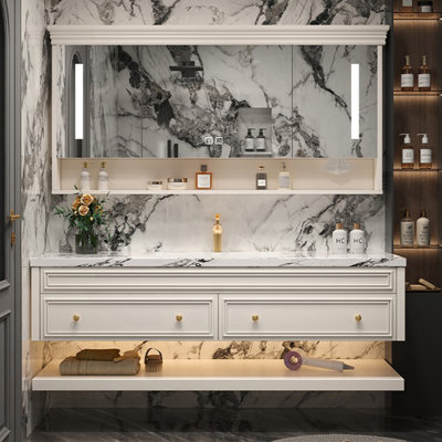 American-style simple bathroom cabinet