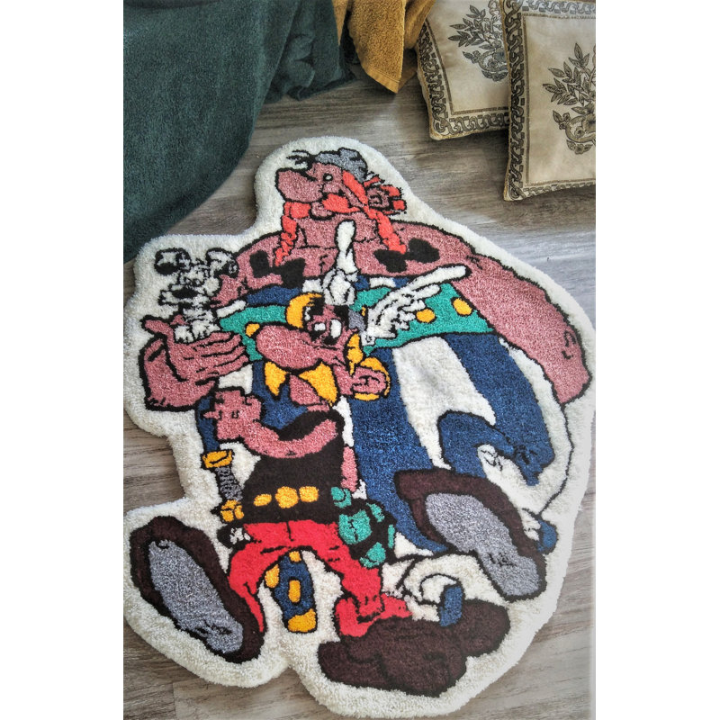 Hand Woven 92cm X 114cm Area Rug
