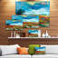 « color fleur fields », impression sur toile-21970745