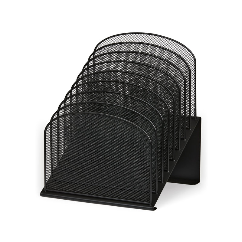 Organisateur de bureau en filet Onyx, Noir