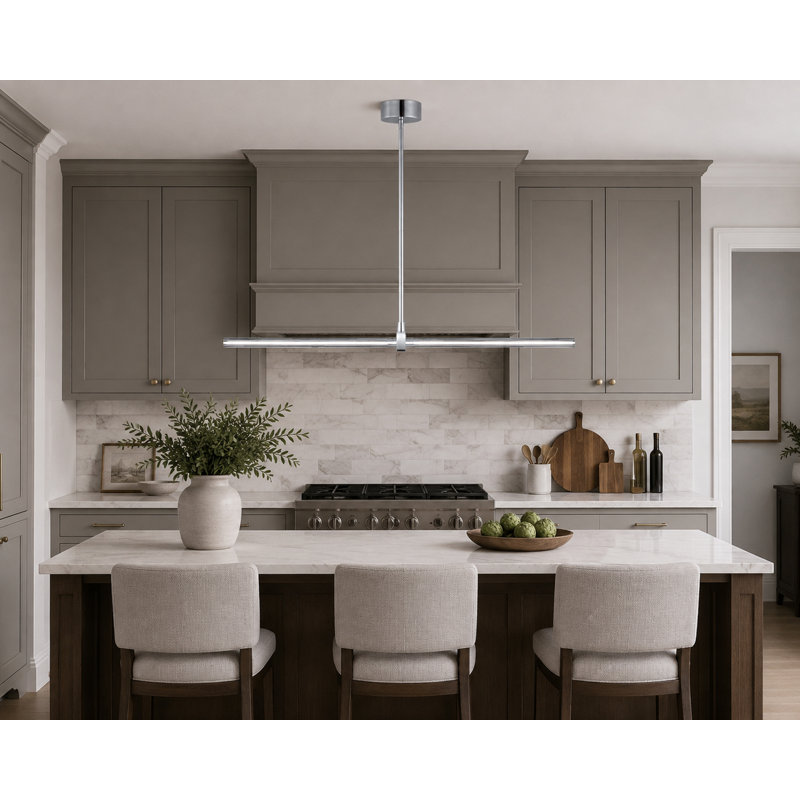 Betsab 2 - Light LED Single Pendant, Polished Chrome