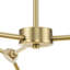 Lustre linéaire spoutnik moderne à 6 lumières Haas-428930092