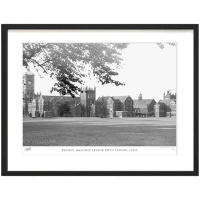Bushey, Masonic Senior Boys' School C1955 - Single Picture Frame Print