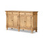 Marjorie 4 Door Sideboard-Distressed Black-181864672