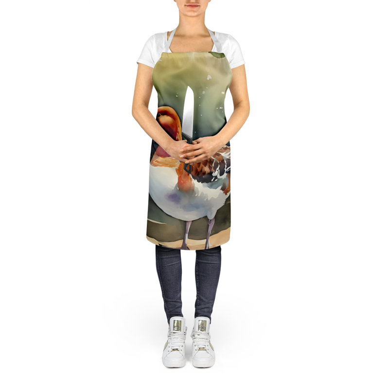 No Pattern Bib Apron
