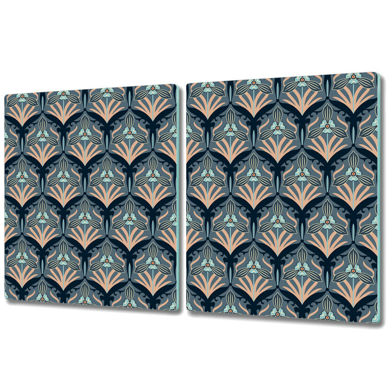 Channell Tempered Glass Chopping Board, 52cm x 30cm