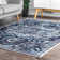 Doron Oriental Blue Area Rug