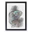 Fiji Iguana - Picture Frame Graphic Art Print-55731407-55731408