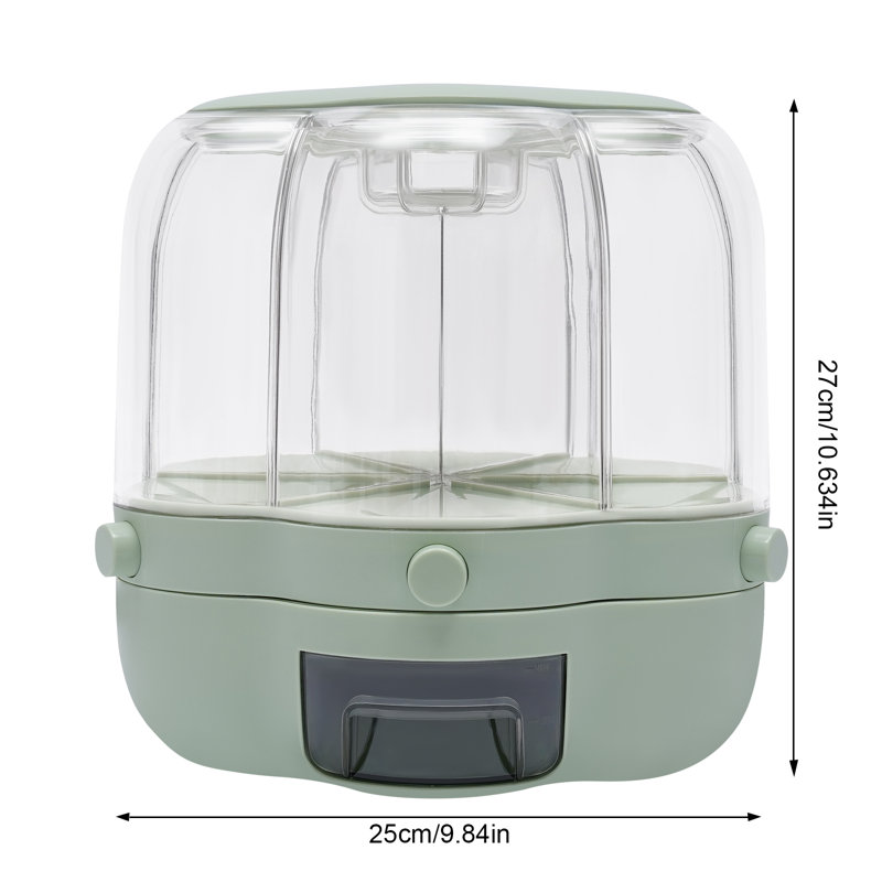 Distributeur de nourriture rotatif à grain 360 ° Busto 6in 1, Matcha