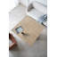 Table de salle à manger 40 x 40 x 29 pouces (oxyde de magnésium) - Crème 1 pièce