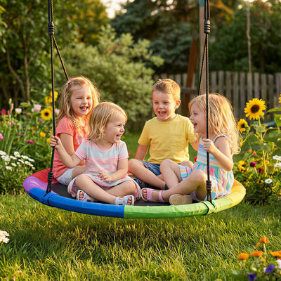 HOMCOM Polyester, Rope Swing Seat