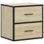 40cm W Metal Bedside Table-967209697