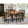 Teressa 8 - Person Solid Wood Top Four Leg Dining Set