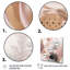 Rose rose et rayures complexes III - Formes modernes, impressions sur toile transitionnelles-1102237601-1102237630