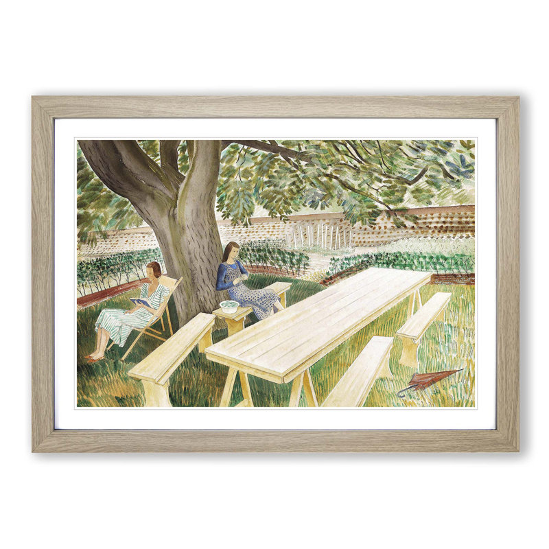 Eric Ravilious - Single Picture Frame Painting, Oak
