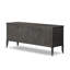 Alden Media Console-Worn Black Oak
