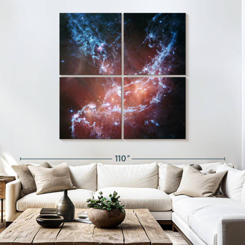 Oberle NGC 346, 74" H x 74" W