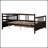 Stylish Wooden Daybed with Dual Storage Drawers, Perfect for Space-Saving and Comfortable Sleeping-215497939-215497936