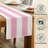 Pink Striped Table Runner 108" x 14"-27798594-27778789
