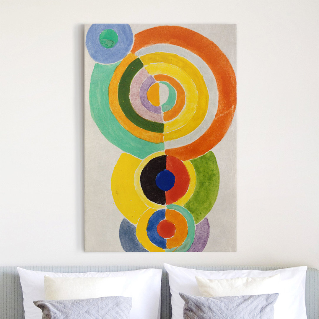 Leinwandbild Rhythm I von Robert Delaunay