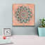 Art mural en toile Bungalow Rose «Spiral Mandala» par Yvette St. Amant, 18 po x 18 po-1047779182