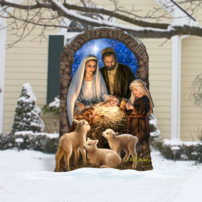 OD Plywood Christmas Decoration