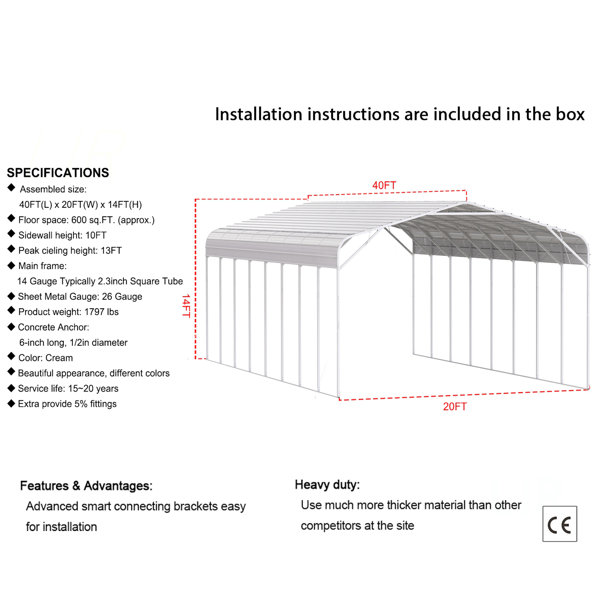 Dimensions du produit