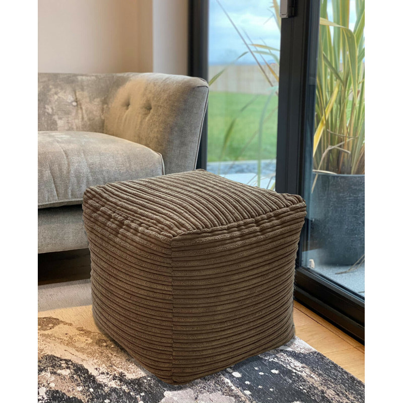 Keanan Accent Stool, Brown
