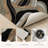 Abstract Swirls Non-Slip Washable Kitchen Mats