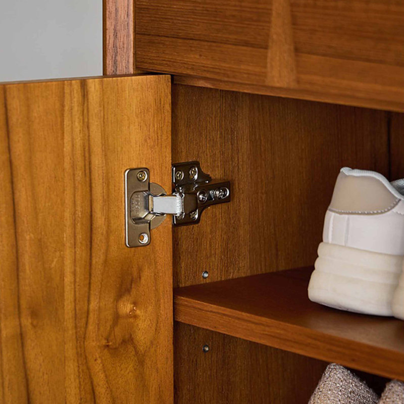 Armoire à chaussures de style italien, H 46,06 po x l 35,43 po x P 13,78 po