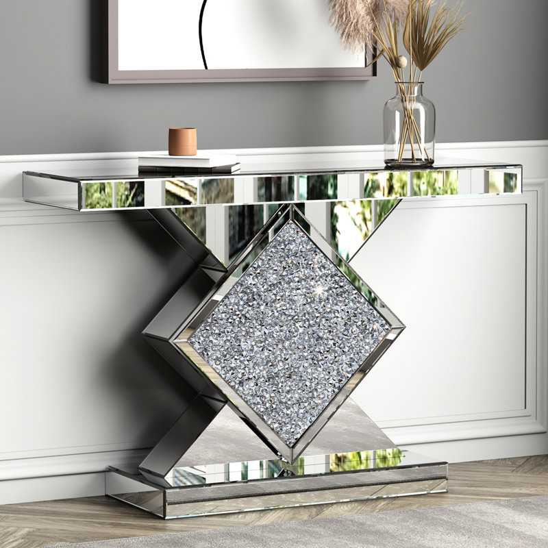 Ensemble de console et miroir