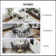 Dining Chairs 2PCS, Modern Kitchen & Dining Room Chairs, Upholstered Faux Leather Cushion Seat And Sturdy Metal Legs-883205699