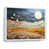 White Floater Framed