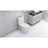 Upflush Toilet For Basement, 600W Macerating Toilet System With Powerful Dual Flush, Elongated 17.25 ADA Comfort, Soft-Close Seat, 3 Water Inlets Connect To Sink, Shower, White