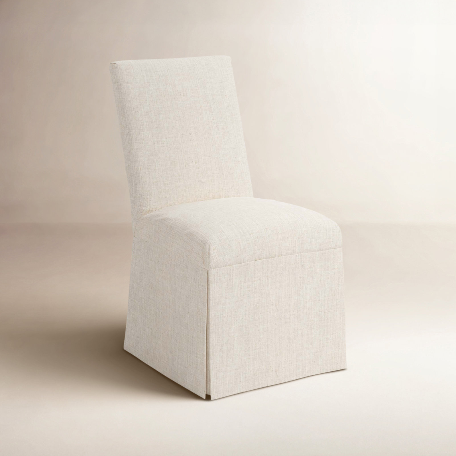 Silvia Parsons Dining Chair, Classic Talc Linen