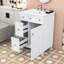 Meuble-lavabo sophistiqué pour petits espaces avec panneau de fibres à densité moyenne durable-890133806-890133807