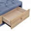 Banc de rangement rembourré avec tiroir Kacee-811224719