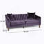 Canapé 3 places (mauve)-311526406