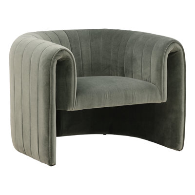 Bobbie Polyester Occasional Chair, Opal Ginger
