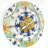 Wall Clock Oversized 36" for Living Room with Real Moving Gears Italy Style-91717528